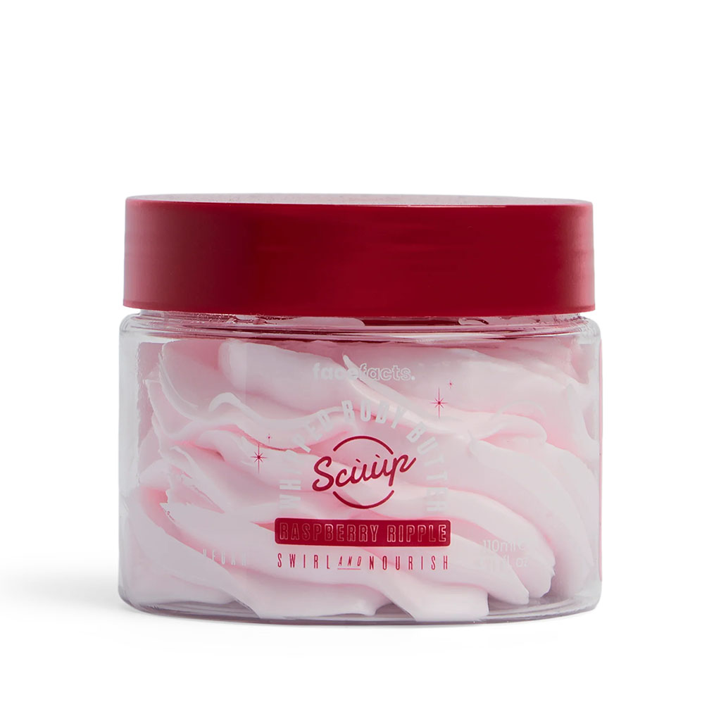 Face Facts Whipped Body Butter 110ml – Raspberry Ripple زبدة جسم برائحة التوت